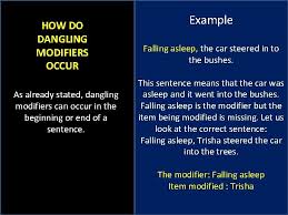We did not find results for: Grammar Misplaced Modifiers Dangling Modifiers Components To Cover