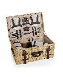 2 days later, a picnic basket landed on my doorstep. Picnic Time Charleston Luxury Picnic Basket Set 32 Pieces Reviews Home Macy S