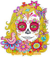 Many species have 3 limbs or more at each node. Day Of The Dead Coloring Book By Thaneeya Mcardle Thaneeya Com
