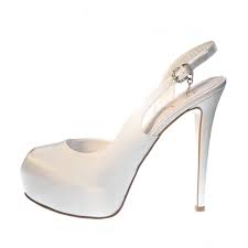 Ferracuti Scarpe Sposa Avorio Con Plateau