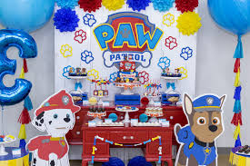 Birthday Themes For 3 Year Old Boy Last Week We Had The Pleasure Of Decorating This Pawpatrol Party For A 3 Year Old Boy He Loved It 3 Year Old Boy Old Boys 3 Years Old