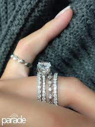 I Love How These Are Stacked And How Delicate They Are Wedding Rings Engagement Wedding Rings Engagement Rings