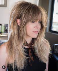 Pin By Kristiana Cook On Long Hairstyles Long Shag Haircut Thick Hair Styles Curly Hair Styles Naturally