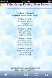 A good friendship quote that resonates with both you and your friend or true friends quotes that explore inspirational friendship quotes to cheer them on. A Friendship Poem That I Found Friendship Poems Teaching Practices Friendship