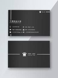 Matte, silk or glossy ultraviolet. Black Matte Business Card Design Template Image Picture Free Download 732472405 Lovepik Com