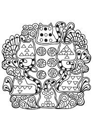 De kleurplaten op deze pagina gaan nog een stapje verder. Kleurplaat Katten Mandala Gratis Kleurplaten Om Te Printen Afb 31405