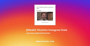 It plays vital roles in your body by helping to maintain your vision, skin health and even your immune system's ability to work properly. Jshealth Vitamins Instagram Followers Statistics Analytics Speakrj Stats