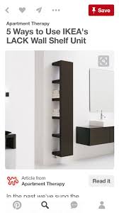 Pin By Fosting De La Vega On Bathrooms Ikea Lack Wall Shelf Ikea Lack Shelves Ikea Design