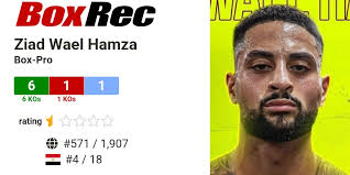 BoxRec: Ziad Wael Hamza