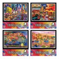 Save 10% on 5 select item(s) free shipping. Assorted Masterpieces Colorscapes Linen Jigsaw Puzzle Michaels