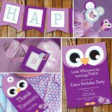 Free shipping on orders over $25 shipped by amazon. Purple Owl Birthday Party Decorations For A Girl Sunshine Parties