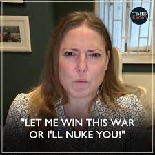 Vladimir Putin is engaging in 'nuclear blackmail.', The Russian President's  nuclear threats do not come from a position of strength, says Catherine  Philp.