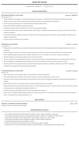 One of the biggest challenges associated with writing a technical cv is how to communicate your. Biomedical Engineer Resume Sample Mintresume