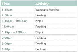 nap schedules 5 months to 25 months taking cara babies