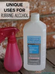 Unique Uses For Rubbing Alcohol Rubbing Alcohol Uses Rubbing Alcohol Dusting Spray