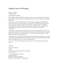 Employee Warning Letter Template Letters Free Sle Letters Letter Templates Lettering Resignation Letters