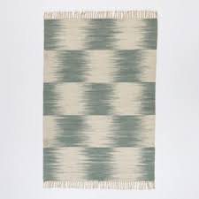 Tapis Style Kilim Tisse A Plat Motif Ikat En Laine Am Pm Tapis Ampm Tapis Tapis Salon