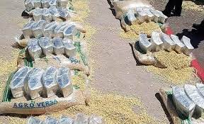 Incautan 740 Kilos De Cristal Entre Costales De Maiz
