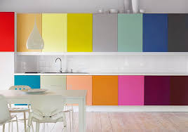 Multicolored Kitchen Design Color Rainbow Kitchen Kitchen Cabinet Colors