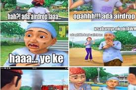 10 Meme Lucu Upin Ipin Ini Bikin Suasana Jadi Ceria Humor Memes Baby Face