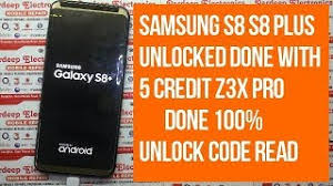 Connect the phone to pc with usb cable, install drivers if needed. Samsung S8 Plus Unlock Code Read Done 100 With Z3x Pardeep Electronics Youtube