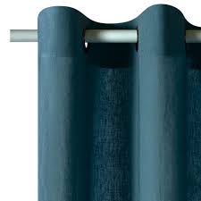 Cette couleur intense et apaisante se glissera ingénieusement. Rideau Marenga Coloris Bleu Petrole 140 X 250 Cm Rideau 4murs