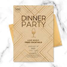 See more ideas about invitations, rehearsal dinner invitations, party invite template. Business Style Dinner Party Invitation Template Download On Pngtree