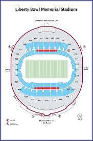 The Liberty Bowl Seating Chart Click To Enlarge Directions