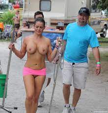 Big Tits Festival - Naked and nude in public pictures