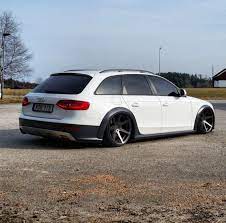 White Audi Allroad With Black Wheels Audi Allroad Audi Wagon Audi Motor