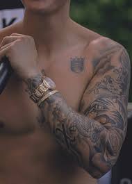 Growing up, he showed a. Justin Bieber Tattoo Art Tattoos Arm Tattoos Tattoos For Guys