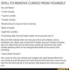 Spell To Remove Curses From Yourself You Will Need 1 Pink Candle 1 Green Candle 1 Black Candle Small Amount Of Green Food Coloring Bowl Of Water Light Witchcraft Eclectic Witch Spells Witchcraft