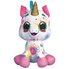 Alternatively, wash on a lovely warm day and air dry outside, under a porch or shaded area (being careful to avoid birds that might leave a mark). Crayola 17108 12 Deluxe Color N Plush Unicorn Draw Wash Reuse White Amazon Sg Toys