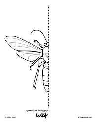 Kids love filling colors in the black and white diagrams of insects. 10 Free Coloring Pages Bug Symmetry Art For Kids Hub