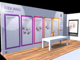 Event Management Interactivity With Idea Wall By Of Cores Www Of Cores Com Locker Storage Wall Event Management