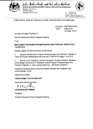 Contoh surat kepada balai polis terdekat untuk langkah keselamatan sepanjang program berlangsung. Sbpi Rawang Surat Makluman Serta Jadual Perkampungan Ilmu Perdana Tingkatan 3 Dan Tingkatan 5