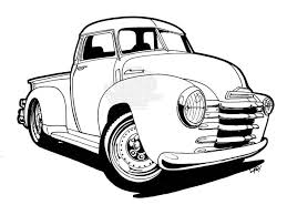 Seventeen pages worth of chevy truck restoration! Chevy Truck Coloring Pages