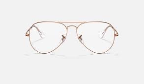 Chloe ladies gold tone aviator/pilot eyeglass frames ce2149 717 49. Ray Ban Prescription Glasses Aviator Optics Rb6489 Shiny Rose Gold Metal 0rx6489309458 Ray Ban Usa