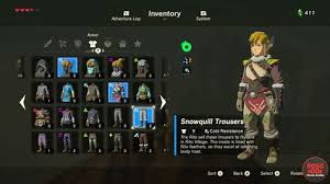 Armor Sets Zelda Botw Guide Shows How To Get Dark Link Zora Gerudo Vai Flamebreaker Barbarian Ancient Climber S Armor Zelda Breath Of Wild Zelda Breath