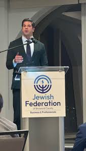 I'm proud to sponsor and attend the Jewish Federation of Broward County  judicial reception with guest speaker Federal Judge Roy Altman.