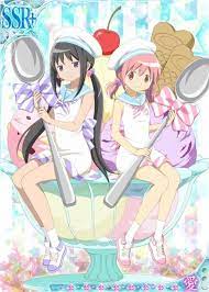 まどかマギカ アイス 歯ブラシ ネコミミパジャマ姿のまどっち達 d まと マギ ブログ まどか まどかマギカ かわいいアニメの女の子