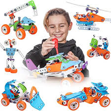 Los juegos de regla pueden ser de de deporte, mesa, circuitos, habilidad. Amazon Com Toy Pal Ctim Juguetes Para Ninos De 6 A 8 Anos Juego De Construccion De Ingenieria 7 En 1 Kit De Construccion Educativa Para Ninos De 6 A 12