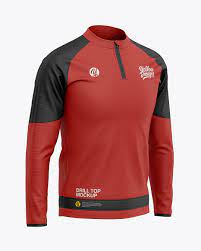Download Men S Soccer Training Jersey Front Half Side View Football Squad Drill Top In Apparel Mockups On Yellow Images Object Mockups