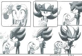 Cream The Rabbit Tumblr Sonic And Shadow Shadow The Hedgehog Sonic Fan Art