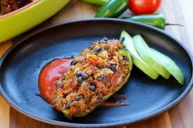 Vegan Stuffed Peppers The Buddhist Chef Youtube Stuffed Peppers Vegan Stuffed Peppers Recipes