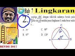 Hubungan pada sudut acb (sudut keliling) dan sudut aob (sudut pusat) adalah: Diketahui Segitiga Abc Dengan Titik Titik Sudutnya Berada Pada Lingkaran Peranti Guru