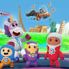 The go jetters need your help to stop grandmaster glitch in this awesome sticker colouring book! 1