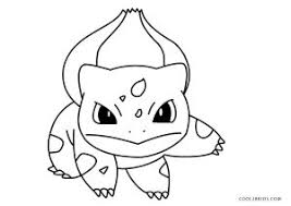 Bulbasaur coloring page from generation i pokemon category. Free Printable Pokemon Coloring Pages For Kids