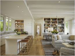 Kitchen Design Living Room Transitional Area Rug Arm Chairs Bench Bench Sea Open Plan Living Room Living Room And Kitchen Design Open Plan Kitchen Living Room