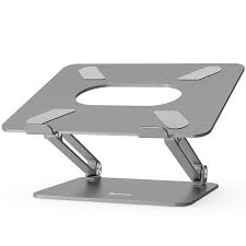 Wärmeableitung der gesamte ständer besteht aus hochwertigem aluminium und kann. Laptop Stand Boyata Laptop Holder Multi Angle Stand With Heat Vent To Elevate Laptop Adjustable Notebook Stand For Laptop Up To 17 Inches Compatible For Macbook Hp Laptop And So On Space Gray